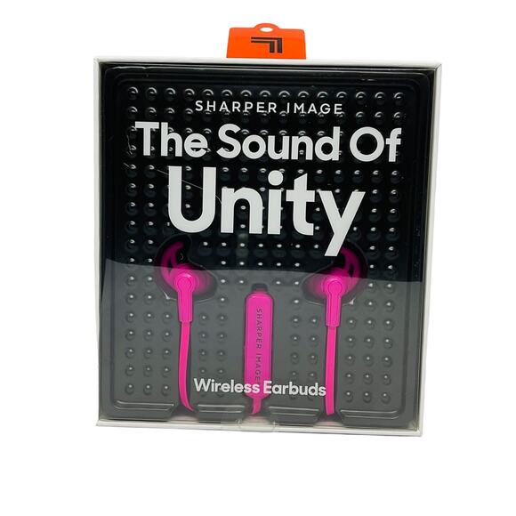 Sharper Image “The Sound of Unity” Wireless Earbuds - Picture 1 of 4